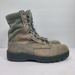Wellco Men's Green Combat Military Boots 2977664 US Size 13W